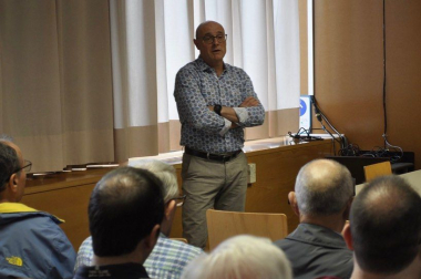 Luis Belsué Arias es el presidente del Ebro