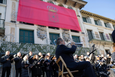 Celebración del día de Navarra en Tudela.