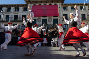 Celebración del día de Navarra en Tudela.