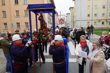 Celebración de Santa Bárbara en Beriáin.
