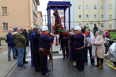 Celebración de Santa Bárbara en Beriáin.