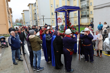 Celebración de Santa Bárbara en Beriáin.