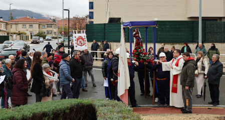 Celebración de Santa Bárbara en Beriáin.