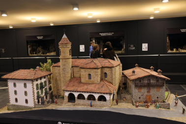 Fotos de la exposición de la Asociación de Belenistas de Pamplona en Baluarte