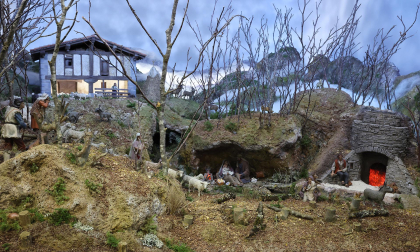 Fotos de la exposición de la Asociación de Belenistas de Pamplona en Baluarte