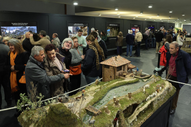 Fotos de la exposición de la Asociación de Belenistas de Pamplona en Baluarte