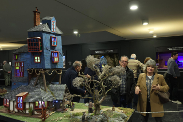 Fotos de la exposición de la Asociación de Belenistas de Pamplona en Baluarte
