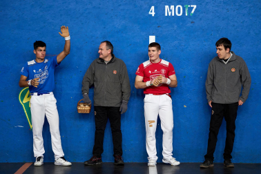 Fotos de las finales masculina y femenina del Cuatro y Medio de Huarte