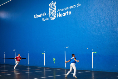 Fotos de las finales masculina y femenina del Cuatro y Medio de Huarte