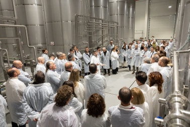 Inauguración de las nuevas instalaciones de Aceites Sandúa