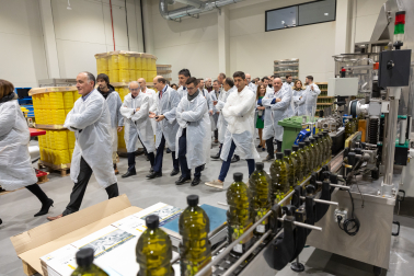 Inauguración de las nuevas instalaciones de Aceites Sandúa
