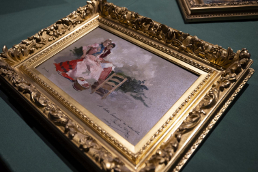 Foto del contenido de los 4 baúles del legado de Pablo Sarasate que se extraviaron entre 1985 y 1991