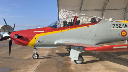 Fotos de la princesa Leonor en su primer vuelo en solitario