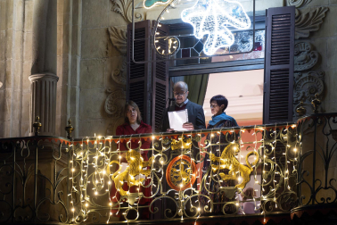 Pregón de Navidad 2025 en Pamplona.