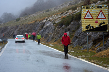 Fotos del LVIII Día de los Montañeros con el ascenso a San Miguel de Aralar