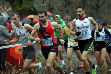 Participantes en el Campeonato Navarro de Cross-Cross Dantzaleku de Alsasua