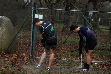 Participantes en el Campeonato Navarro de Cross-Cross Dantzaleku de Alsasua