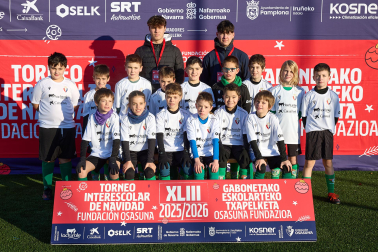 ATARGI. El equipo lo forman Gartxot Olague, Oier Rípodas, Lier Urtasun, Alai Izquierdo, Iradi Díez de Ulzurrun, Ander Álvarez, Erik Amundarain, Iker Álvarez, Markel Iriarte, Aimar Berasain, Amets Luzuriaga, Eki Beloki, Marco Fernández, Santi Miguel Asensio, Xelai Iriarte.
