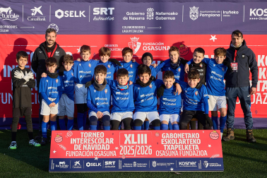 CATALINA DE FOIX. El equipo lo integran Adrià Díez, Mateo Zabalza, Daniel Nieto, Mateo Sánchez, Unax Elizalde, Alvao Ausejo, Mateo Garrido, Hugo Sánchez, Hugo López, Samuel Jesé Rodríguez, Javier Asiain, Xavier Hernández, David Moliner, Julen Aguirre, Marco Rodríguez.
