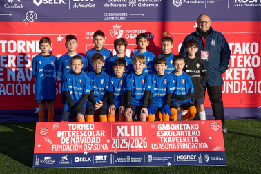 DOMINICAS. El equipo lo integran Ian Laino, Alexis Castillejo, Markel Colomo, Pol Lasa, Emir Remi Metushev, Martín Casado, Javier Delgado, Aitor Górriz, Hugo Hualde, Asier Meco, Iker Moya, Enzo Ojeda, Lucas García, Álvaro Toledo, Odei Yerro