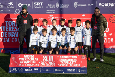 HEGOALDE. El equipo lo integran Aimar Díaz, Unax Salinas, Walid Zafou, Aiur Zulet, Eder Monreal, Ilai Palacios, Markel Errasti, Mikel Revaliente, Julen Ezkurra, Telmo Ugarte, Neko Ibero, Ohian Leoz