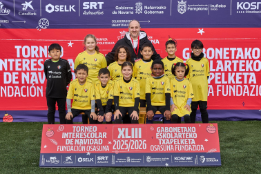 AZPILAGAÑA. El equipo lo integran Fatoumata Diallo, Jhoncy Joshua Luizaga, Alae Toumi, Nicolaás Medina, Alfonso Ian Cedeño, Leo Lenguaza, Ednan Mustafov, Valentina Medina, Jhancarlos David Marcano, Alejandro Sánchez, Elis Nikolaeva, Mamadou Tahirou Diallo, Jeremy Alexander Castillo, Iker Jerickov Monteros, Amira Rumenova, Enguiel Emilio Vásquez.