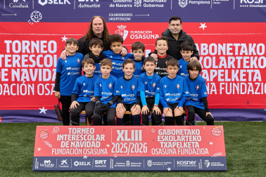 PADERBORN LEZKAIRU. El equipo lo integran Mateo Alberto Tollar, Gael Arratíbel, Youssef Maoussaoui, Mateo Salcedo, Carlos Damanyan, Carlos Campos, Eliath Espitia, David Ramón, Eric Evdochimov, Adrián Olloqui, Quique Ramón, Aimar Zarzuela, Alan Kricke, Iker Delgado.