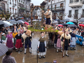 Fotos del concurso de Olentzero de Lesaka.