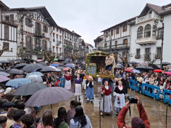Fotos del concurso de Olentzero de Lesaka.