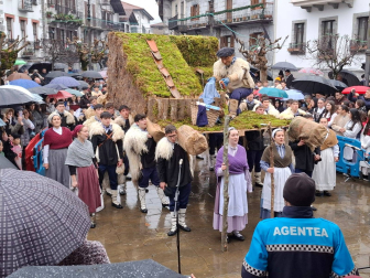 Fotos del concurso de Olentzero de Lesaka.