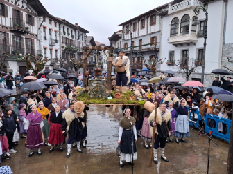 Fotos del concurso de Olentzero de Lesaka
