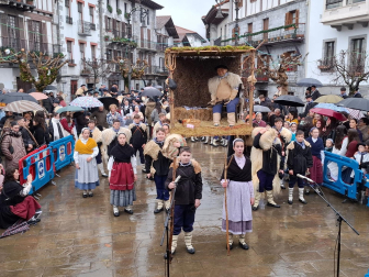 Fotos del concurso de Olentzero de Lesaka