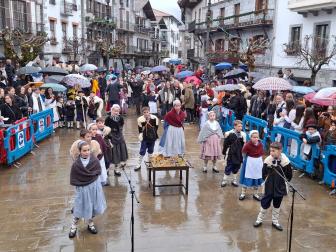 Fotos del concurso de Olentzero de Lesaka