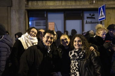 Miles de pamploneses y pamplonesas disfrutaron con la comitiva del Olentzero este miércoles, 24 de diciembre