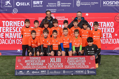 ELORRI. El equipo lo integran Mohamed Ali El Filali, Ibai Sad, Oier Valiente, Ander Zubieta, Hodei Pagola, Aner López, Ian Saragüeta, Asier Ibáñez, Oihan Sánchez, Mattin Erro, Ibai Reta, Markel Pagola, Oihan López de Zubiría y Ander Zapata.