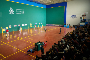 Fotos del partido del Campeonato de Parejas entre Etxeberria-Rezusta y Larrazabal-Mariezkurrena