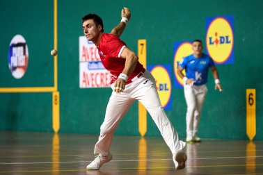 Fotos del partido del Campeonato de Parejas entre Etxeberria-Rezusta y Larrazabal-Mariezkurrena