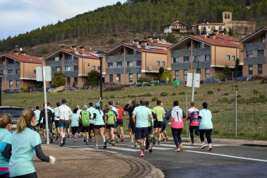 Fotos de la primera San Silvestre de Esteribar