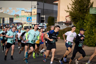 Fotos de la primera San Silvestre de Esteribar