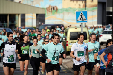 Fotos de la primera San Silvestre de Esteribar