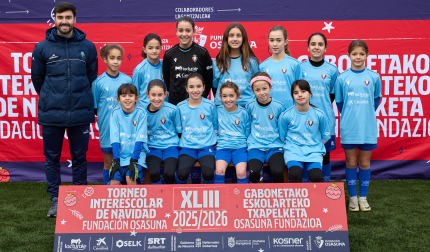 SAN CERNIN. El equipo lo integran Ana Bariain, Mariola Busto, María Etayo, Carolina Rodríguez, Paula Orueta, Elsa Cortaire, Adriana Martínez, Nora Pejenaute, Claudia Viana, María Sousa, Sofía Romero, Irene Rivas, Lucía López, Lucía Mendía.