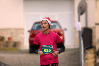Participantes en la I Carrera de los Inocentes en Ayegui celebrada este domingo,  28 de diciembre