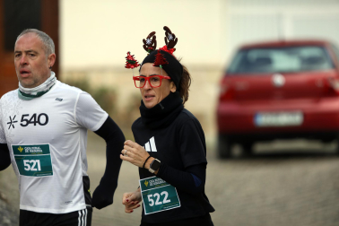 Participantes en la I Carrera de los Inocentes en Ayegui celebrada este domingo,  28 de diciembre