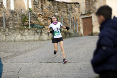 Participantes en la I Carrera de los Inocentes en Ayegui celebrada este domingo,  28 de diciembre
