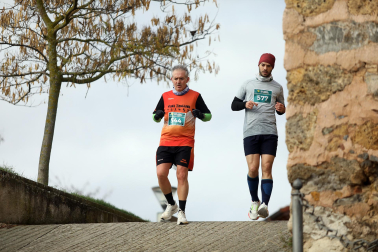 Participantes en la I Carrera de los Inocentes en Ayegui celebrada este domingo,  28 de diciembre
