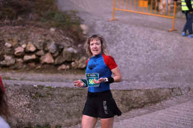 Participantes en la I Carrera de los Inocentes en Ayegui celebrada este domingo,  28 de diciembre