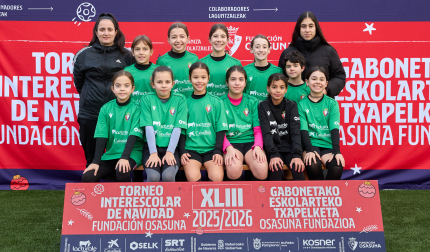 MENDIALDEA II. El equipo lo integran Ekiñe Laborda, Nayla Armendáriz, Alazne Bernal, Arhane Goldáraz, Naroa Larrarte, June Murgado, Martina Sanz, Iraide Valiente, Martina Vergara, Irati Morais, Izar Zabala, Emma Zafra.