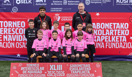 LAS AMESCOAS. El equipo está formado por Markel García, Iare Corres, Aimar Badós, Inhar Barberena, Miguel Eduardo, Eliane Hernández, Irati Ziganda, Nahia Lasa, Irati Sanz, Iñigo Lazcano, Ibai San Miguel y Nahia Pérez.