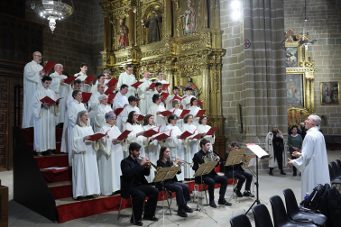 Misa de clausura del año santo jubilar en la catedral de Pamplona.
