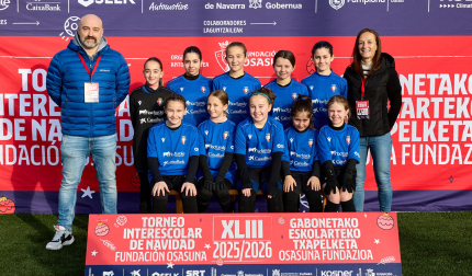 JASO. El equipo lo integran Vega Iribarren, Maialen Irigoyen, Naia Lizarraga, Malen Apezetxea, Jule López, Iraia Zuheros, Arane Gazpio, Anne Leunda, Oihane Ballaz, Izaro Olague, Nora Beramendi.